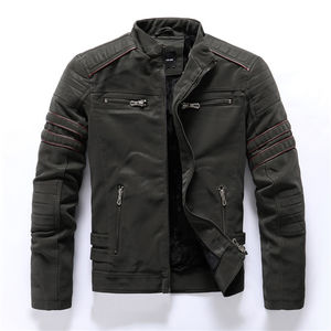 Chaqueta de Cuero con Estampado de Serpiente Exótica para Hombre, Chaqueta de Motero de Lujo con Grabado en Relieve, Estilo Único para Desfiles de Moda - Product Image 2