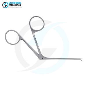 Pinzas Aurales Henckel, Instrumento Quirúrgico Manual Reutilizable de Acero Inoxidable, Certificado CE, para Examen y Tratamiento ORL - Product Image 6