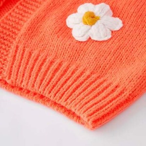 Vintage V-Neck Crochet Breathable Sweater Women's Handmade Look Summer Knitwear <b>Festival</b> Style <b>Jumper</b> Shirt - Product Image 2