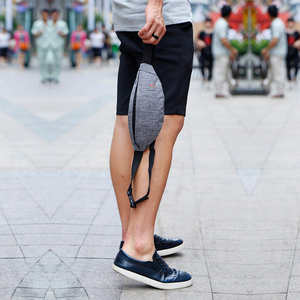 Bolsa de Cintura Bagnex Casual y Funcional de Poliéster, con Cierre de Cremallera, Forma de Almohada, para Dinero y Teléfono, Unisex, Resistente - Product Image 4