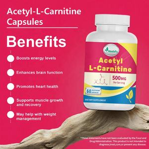 Meelefu Custom L-Carnitine <span class=keywords><strong>Capsules</strong></span>, Energiesupplement, Voor Geheugensupplement Met Aminozuur, Stikstofmonoxide Ondersteuning - Product Image 4