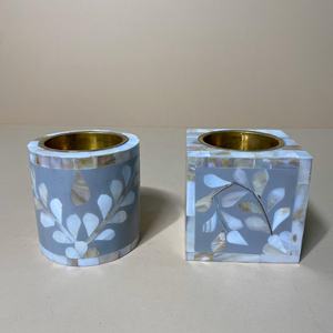 เตาเผาเครื่องหอมมุกประดับตกแต่งทางศาสนา ผลิตจากโรงงานโดยตรง งานแฮนด์เมดคุณภาพสูง สำหรับตกแต่งบ้านและสวน สไตล์อินเดีย - Product Image 5