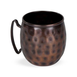 Premium Hammered Copper Moscow Mule Mugs Eco-Friendly Wedding <b>Drinkware</b> Perfect for Cocktails Home Bar - Product Image 1