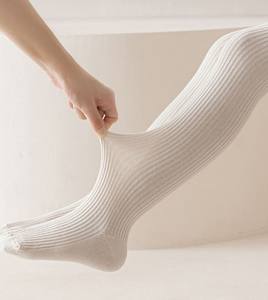 Spring/Autumn <b>Thin</b>-Knit Vintage Children's <b>Tights</b> Breathable Eco-Friendly Cotton Leggings Non-Restrictive Design Girls' Base - Product Image 4