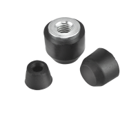 K0104 Roda POM Hitam dengan Slot V, Pulley Timing Plastik, Roda Bantalan yang Dibuat dengan Mesin CNC untuk Suku Cadang Printer 3D