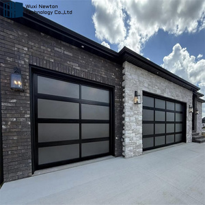 Vente directe d'usine haut de gamme <span class=keywords><strong>pas</strong></span> <span class=keywords><strong>cher</strong></span> isolé extérieur coupe-vent vertical <span class=keywords><strong>porte</strong></span> de <span class=keywords><strong>garage</strong></span> coulissante en verre avec moteur - Product Image 6