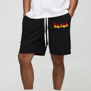 Pantalones Cortos Deportivos OEM Streetwear 100% Algodón Felpa con Logotipo Personalizado para Hombre, Pantalones Cortos Deportivos de 5 Pulgadas para Gimnasio, Entrenamiento, Running, Estilo Cargo, Felpa Francesa - Product Image 6