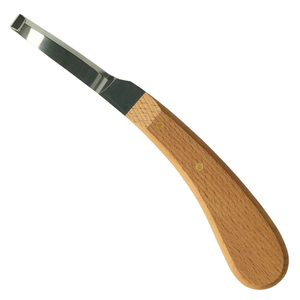 Couteau à sabots pour chevaux et chèvres en acier inoxydable, outils de coupe de sabots d'animaux de haute qualité, outils vétérinaires réutilisables et durables pour farriers - Product Image 1