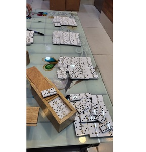 Juego de Dominó Acrílico ANAM OVERSEAS Directo de Fábrica, Juego de Mesa de Lujo Personalizado AO-4576, Fabricante de Juegos con Temática para Fiestas - Product Image 1