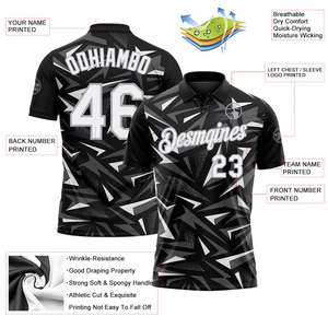 High Performance Custom Polo Shirt Breathable <b>Golf</b> Team Wear Personalized Logo Manufacturer Supplier - Product Image 3