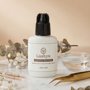 [Lashya] <b>Lash</b> Adhesive Booster for <b>Lash</b> <b>Extension</b> 15ml Quick Curing Low Odor Eyelash <b>Extension</b> Sealant - Product Image 2