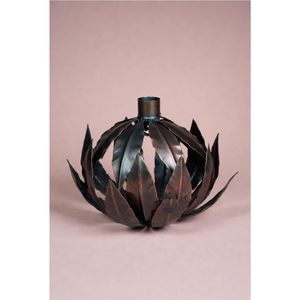 Antique Wrought Iron <b>Rose</b> Candle Stand Handcrafted Metal Tealight Candlestick Holder Luxury Home Hotel Valentine Decorative Gift - Product Image 3