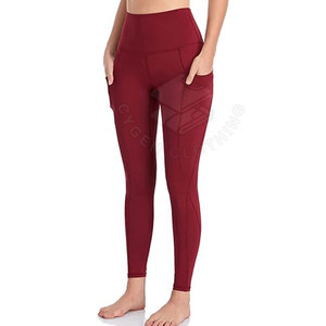 Leggings Modernos para Mujer, Cintura Media, Spandex/Poliéster, Ecológicos, de Secado Rápido, Transpirables, Ropa Deportiva para Fitness - Product Image 2