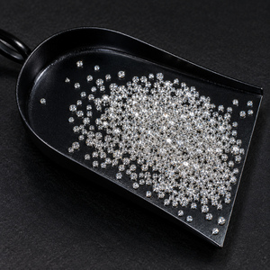 Diamants naturels ronds taille brillant, couleur FG, clarté VS, 0,004-0,008 carats, diamants en vrac pour la fabrication de bijoux |   Vente en gros - Product Image 3