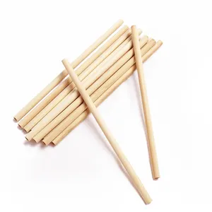 Hot Selling Disposable Drinking Straws High Quality Customized Logo Acceptable 100% biodegradable bamboo straw