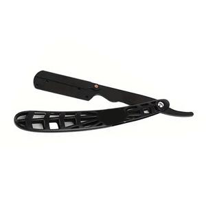 MORJE Surgical Straight Razor Single Blade Stainless Steel For Barber Shop Face <b>Shaving</b> Male ABS Plastic Handle - Product Image 1
