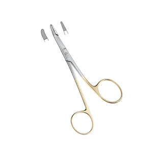 Portaagujas Foster-Gillies JI-9007 con mandíbula dentada de carburo de tungsteno, certificado CE para uso quirúrgico de precisión - Product Image 1