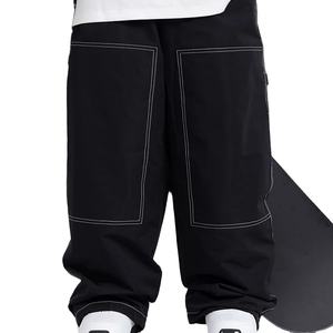 Pantalon de ski baggy sur mesure 2025, pantalon de ski surdimensionné pour homme, de haute qualité, coupe ample, imperméable 10K, pantalon de snowboard, salopette - Product Image 1