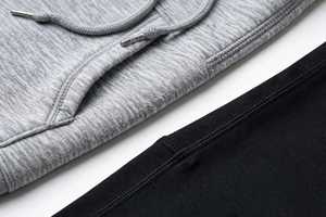<b>Women's</b> Regular Fit Solid Breathable Casual Long Sleeve Hooded Front Logo Modal Zip-Through Hoodie - Product Image 6