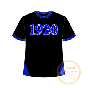 T-shirt décontracté 100 % coton respirant de haute qualité personnalisé Zeta Phi Beta pour femmes, avec logo sur mesure, vêtements de sororité, vente en gros - Product Image 3