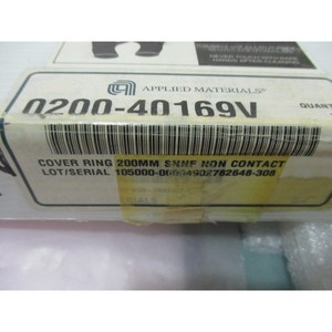 แหวนครอบ AMAT 0200-40169 ขนาด 200 มม. SNNF แบบไม่สัมผัส - อุปกรณ์และอะไหล่เซมิคอนดักเตอร์ระดับโลกที่เชื่อถือได้ - Product Image 4