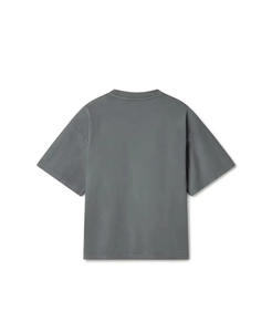T-shirts en coton unisexes en gros, coupe oversize, style hip-hop, col rond, logo personnalisé, légers, 200 grammes, 100% coton, t-shirts pour hommes, OEM - Product Image 3