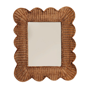 Customized Scalloped Natural Rattan Photo Frames, Natural <b>Vintage</b> Woven <b>Picture</b> Frame Table Top Decor Vietnam Wholesale - Product Image 3