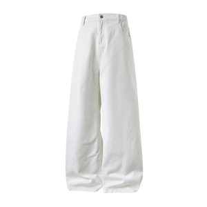 <b>High</b> <b>Waisted</b> <b>Men's</b> Baggy Denim <b>Jeans</b> OEM Manufacturers Newly <b>Men's</b> Wash Loose Denim <b>High</b> Quality and Fashionable Denim Pants - Product Image 1