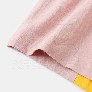 T-shirt décontracté pour homme KATBROS INDUSTRY, marque privée, respirant, en coton/fibre de bambou, coupe ample, manches courtes, confortable - Product Image 5