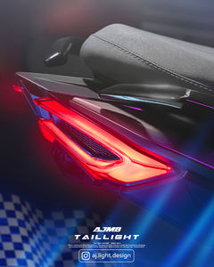 ไฟท้ายรถยนต์แบบเรียงลำดับ AJ LIGHT DESIGN รุ่น AJMB-TL สำหรับ SYM MMBCU 160 LED ใหม่ 12 ดวง ผลิตในไต้หวัน สำหรับดัดแปลง/อัพเกรด - Product Image 6