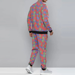 Custom <b>Polyester</b> <b>Tracksuit</b> Set Performance Training Jacket and Pants with Custom Logo OEM ODM Private Label Wholesale - Product Image 3