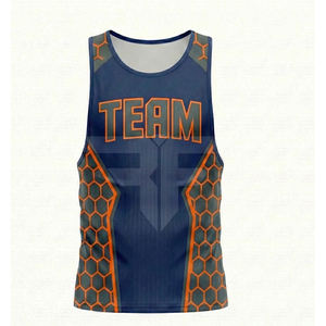 Camiseta Retro Vintage para Correr, Bordada, Estilo Clásico, Uniforme de Atletismo Personalizado con Logotipo para Escuela Secundaria - Product Image 1