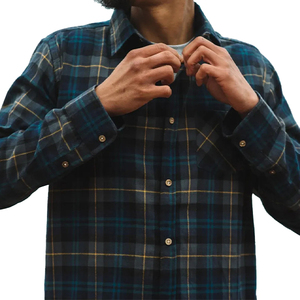 Venta Directa de Fábrica, Camisa de Franela Personalizada para Hombre con Patrón y Logotipo Personalizados - Product Image 2