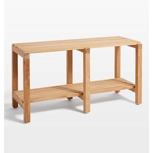 BANCO DE DUCHA DE MADERA DE TECO FABRICADO EN INDONESIA - Product Image 1