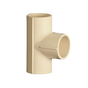 Raccord en T égal en CPVC robuste à 90 degrés, connecteur de tuyauterie, joint de plomberie, raccord d'alimentation en eau, coupleur de tuyau d'eau froide, Strong Supply - Product Image 3