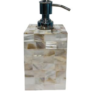 Ensemble de salle de bain quatre pièces accessoires de toilette Designers résine de luxe artisanat indien article corne os haute qualité design unique - Product Image 2