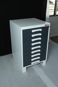 Best Pro Quality Mobile <b>Tool</b> Cabinet <b>Trolley</b> 9 Roller Drawers Heavy Duty Worktop Powder Coated OEM OBM Customizable 350kg Load - Product Image 4