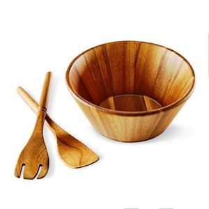 Juego de utensilios para servir ensalada hechos a mano, ecológicos, aptos para lavavajillas, utensilios para ensalada para el hogar y la cocina, hechos en India - Product Image 3
