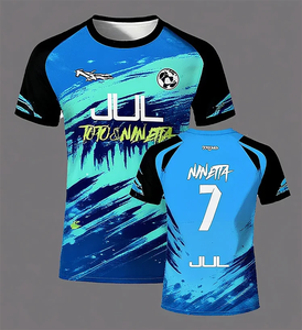 Uniforme de Fútbol para Hombre, Jersey y Pantalones Cortos con Logotipo Personalizado, Poliéster de Alta Calidad, Superventas - Product Image 1