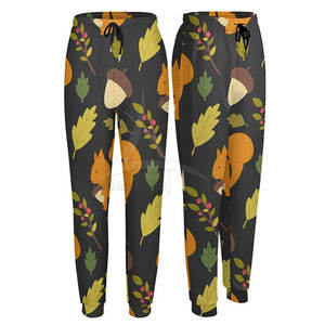 Pantalones de Mujer para Otoño, Estampado Animal, Largos hasta el Tobillo, con Cintura Ajustable con Cordón, Tejido Casual, Corte Regular, Material de Poliéster - Product Image 6
