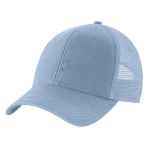 Casquette Trucker Unisexe 6 Panneaux Gris Uni en Tissu Mesh – Chapeau Décontracté Ajustable pour Adultes – Idéale Printemps-Été - Product Image 3