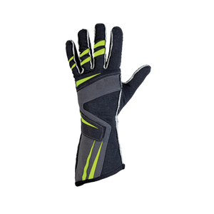 Kart Racing Gloves Custom Sublimated Driving Gloves Long Cuff Motorsport Gloves Synthetic Suede Palm Grip Racing Gear - Product Image 3