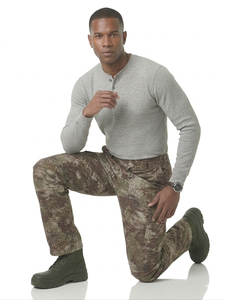 Pantalones de Caza Personalizados de Alta Calidad, Camuflaje, Ignífugos, Transpirables, de Tejido Softshell, con Impresión de Logotipo a Color Personalizado, para Primavera - Product Image 2