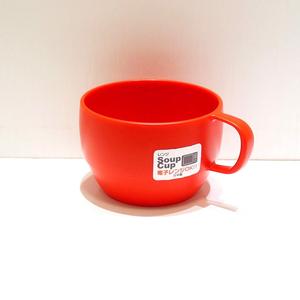 Tazza Inomata zuppa microonde colore rosso - Product Image 1