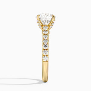 Anillo de compromiso con diamante solitario - Product Image 2