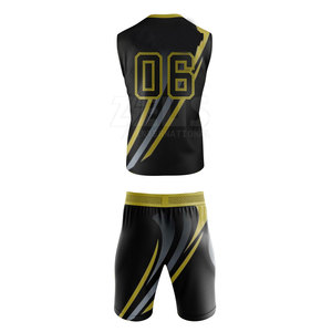 Conception de logo personnalisé, impression d'uniformes de football 7v7, vêtements d'équipe, maillot et short de football 7v7 - Product Image 3