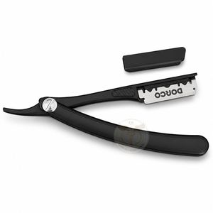 Navaja de Afeitar Profesional JRL de Acero Inoxidable con Borde Magnético Recto y Sistema de Cambio Rápido de Cuchillas (Cuchillas No Incluidas) - Product Image 1