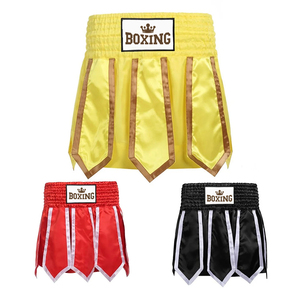 Customized Design <b>Men</b> Boxing Shorts Yellow Color Training Fitness Fight MMA Mauy Thai Kickboxing <b>Trunks</b> Clothing - Product Image 3