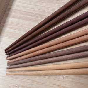 Palillos de Madera Personalizados Estilo Japonés Sin Laca para Bares de Sushi, Cenas en Casa, Juego de Regalo - Product Image 3