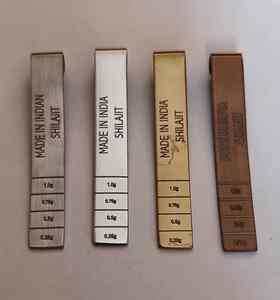 Cuillère compacte en métal pour Shilajit, cuillère ayurvédique en résine, idéale pour les voyages - Product Image 2